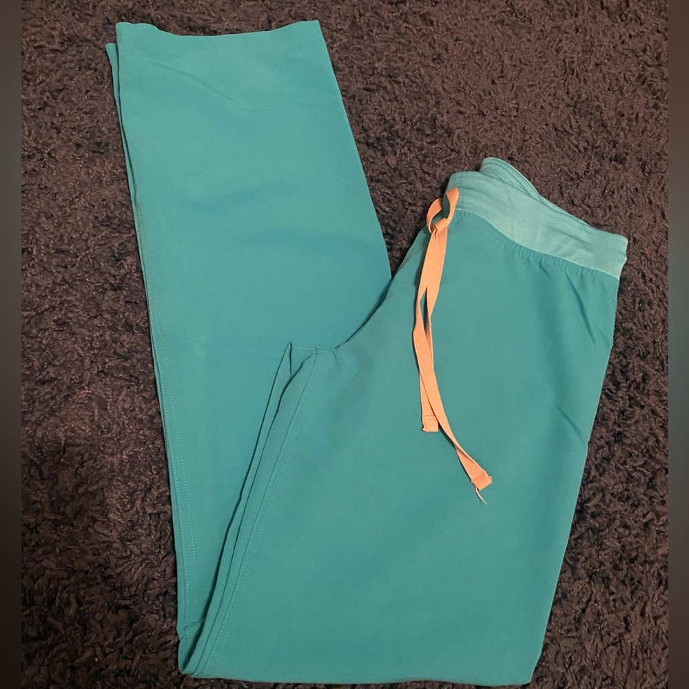 Teal Figs Livingston Scrub Pants